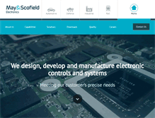 Tablet Screenshot of may-scofield.co.uk